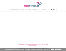 Tablet Screenshot of freieherzen.ch